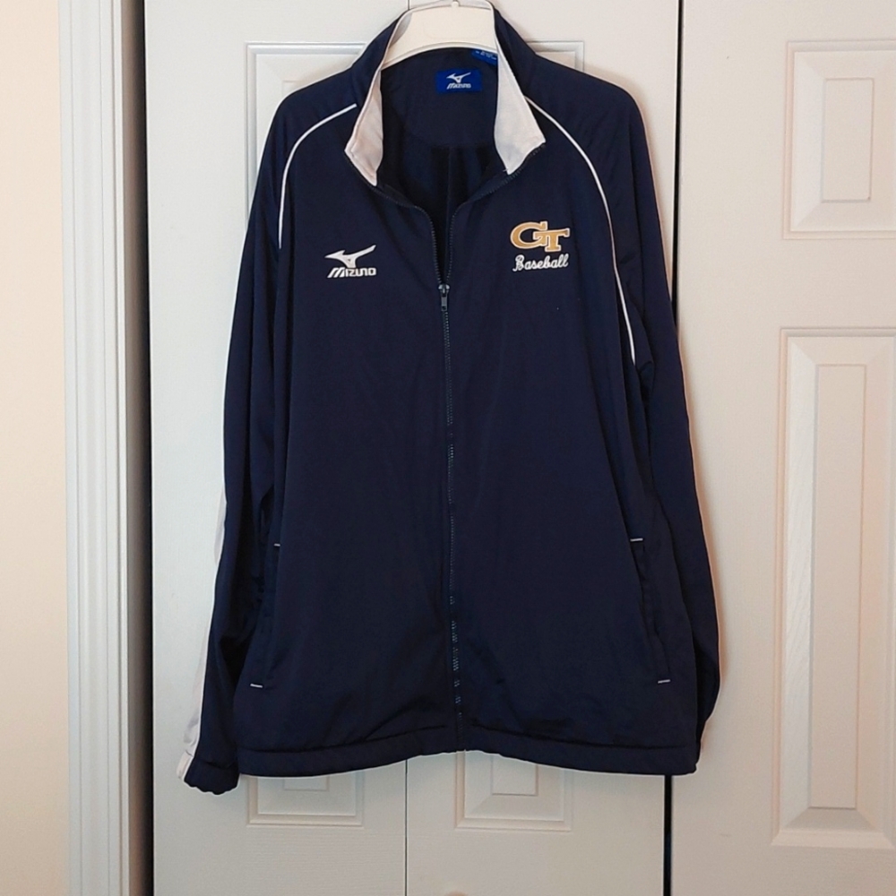 Georgia Tech Front Zip Baseball Jacket - image 1